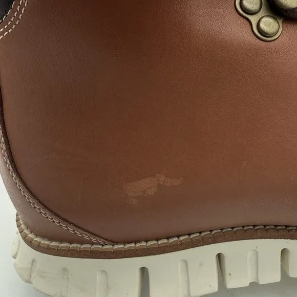 Cole Haan ZeroGrand Water Resistant Hiker Boots Woodbury Brown C25555 Mens 10.5