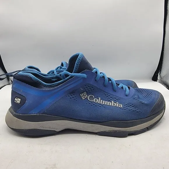 Columbia ATS 38 Lace OutDry Mens Size 10.5 Blue Fluidframe Outdoor Shoes