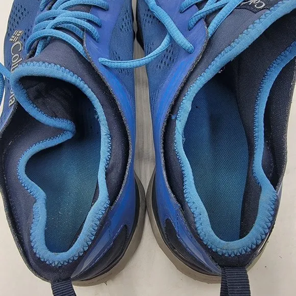Columbia ATS 38 Lace OutDry Mens Size 10.5 Blue Fluidframe Outdoor Shoes