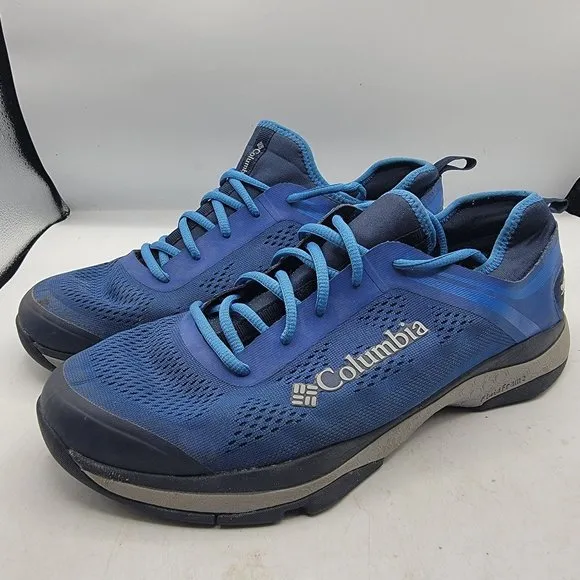 Columbia ATS 38 Lace OutDry Mens Size 10.5 Blue Fluidframe Outdoor Shoes