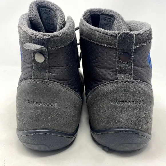 Columbia Grey Suede Boots, Womens Size 9 BL 1635-051