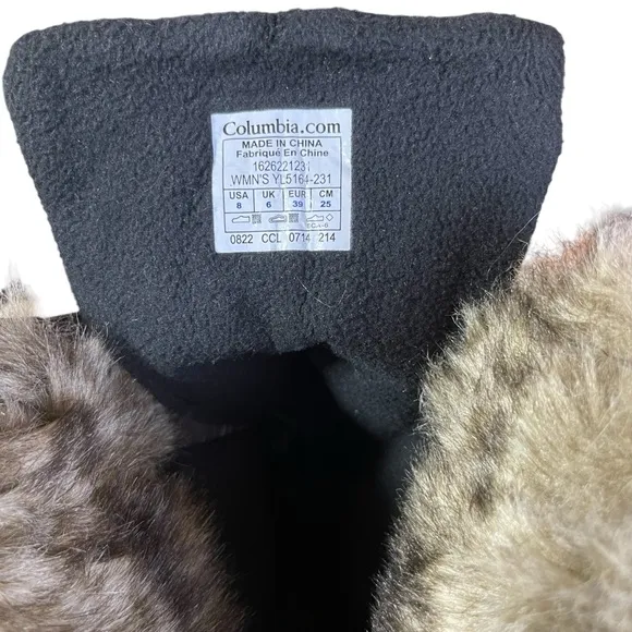 Columbia Ice Maiden II Quilted Winter Snow Boots