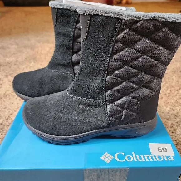 Columbia Ice Maiden Slip III Women’s Waterproof BlackInsulated Snow Boots Size 7