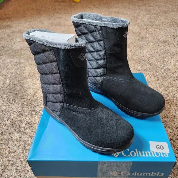 Columbia Ice Maiden Slip III Women’s Waterproof BlackInsulated Snow Boots Size 7