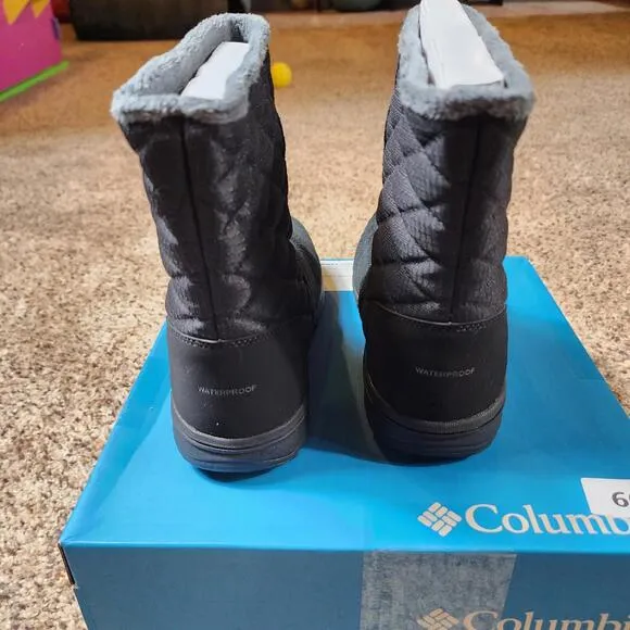 Columbia Ice Maiden Slip III Women’s Waterproof BlackInsulated Snow Boots Size 7
