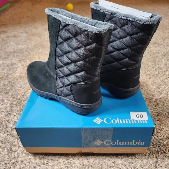 Columbia Ice Maiden Slip III Women’s Waterproof BlackInsulated Snow Boots Size 7