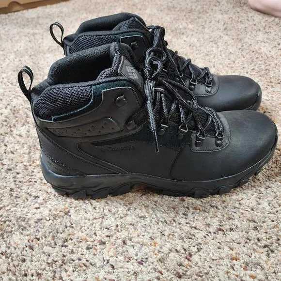 Columbia Newton Ridge Plus II Waterproof Men's 12 Black Hiking Boots