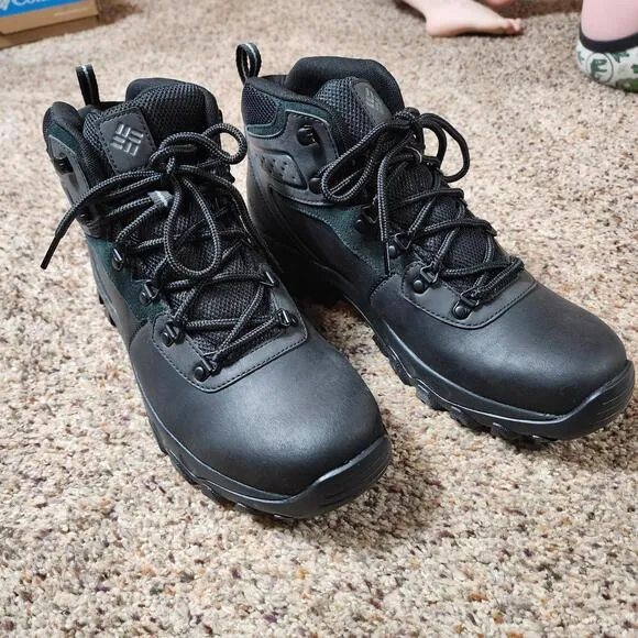 Columbia Newton Ridge Plus II Waterproof Men's 12 Black Hiking Boots