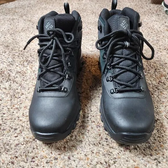 Columbia Newton Ridge Plus II Waterproof Men's 12 Black Hiking Boots