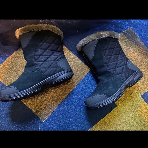 COLUMBIA QUILTED INSULATED SNOW Boots CLASSIC