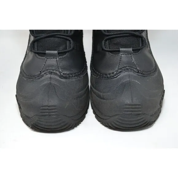 Columbia Waterproof Boots Youth 5 Bugaboot Celsius Black‎ Lace Up BY4430-010