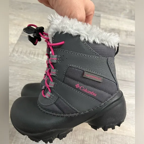 Columbia Waterproof Thinsilated Winter Boots, Toddler Girl Size 12