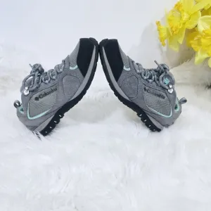 Columbia Womens Sz 8.5 Access Point II Hiking Shoes Waterproof YL5379-036 Gray