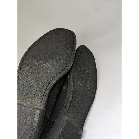Common Projects Suede Chelsea Boots Navy Blue/ Black Men's Size 40 FLAW FLAW