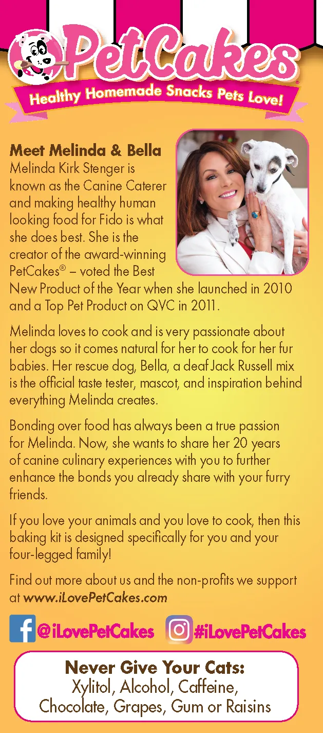 Complete Baking Box for Dogs - 4 Cakes