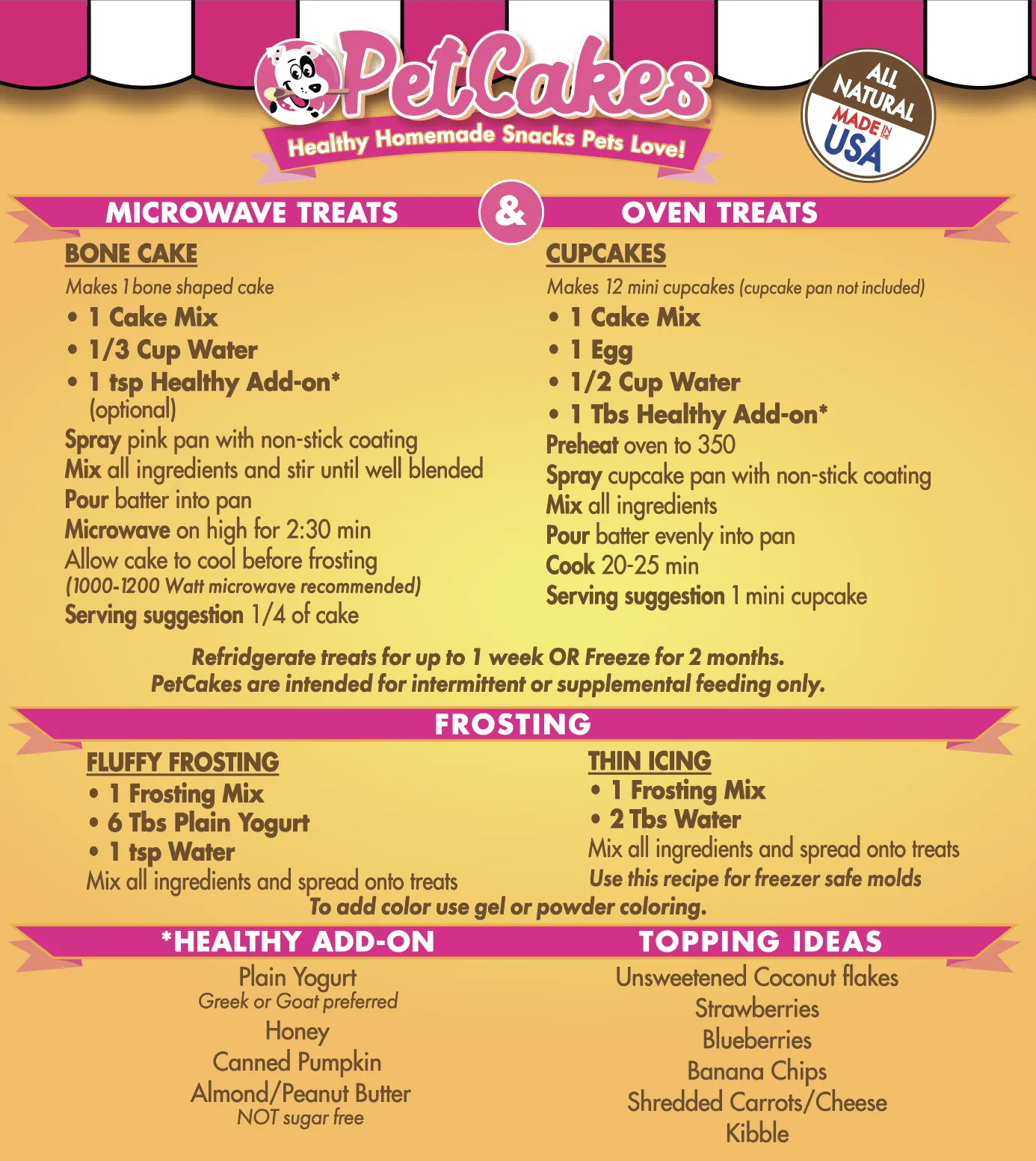 Complete Baking Box for Dogs - 4 Cakes