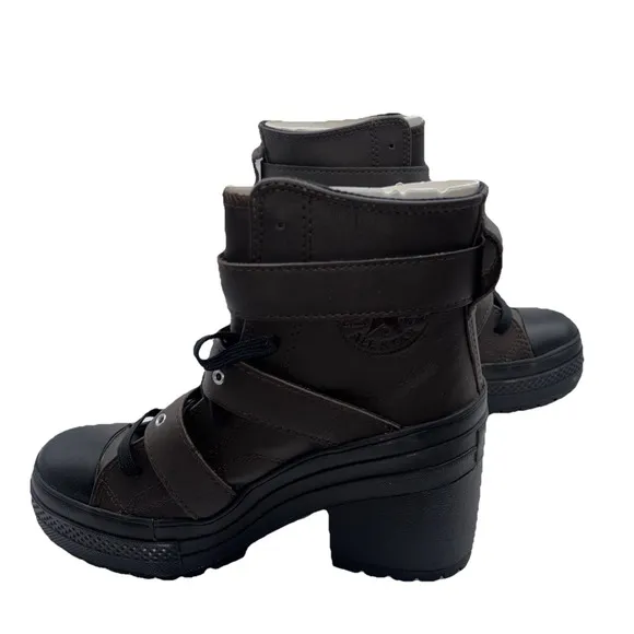 Converse Women Chuck 70 De Luxe Heel High Top Platform A12209C Fresh Brew - W6.5