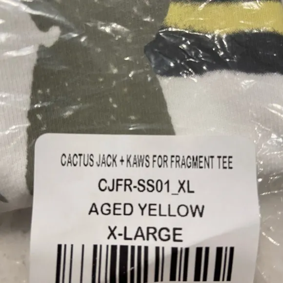 COPY - Travis Scott Cactus Jack x Kaws Fragment Tee