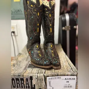Corral Vintage Cowboy Butterfly Boots