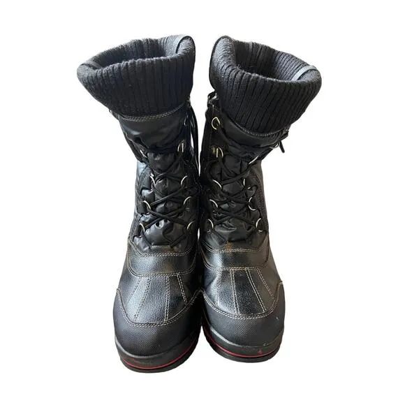 Cougar Canada Women's 8 Storm Como Winter Snow Boot Waterproof Shoes Tall Black