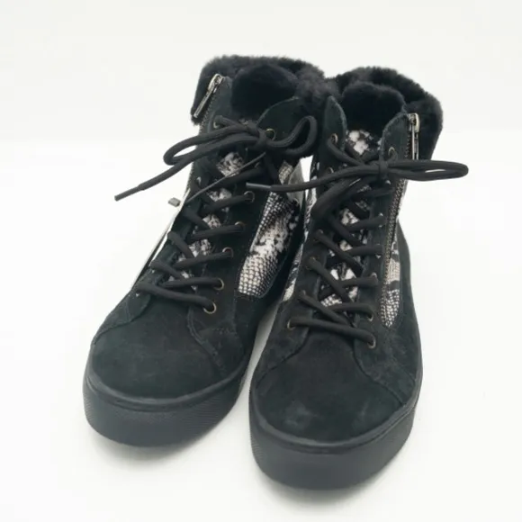 Cougar. Dublin Snake Faux Fur Winter Boots.