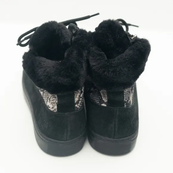 Cougar. Dublin Snake Faux Fur Winter Boots.