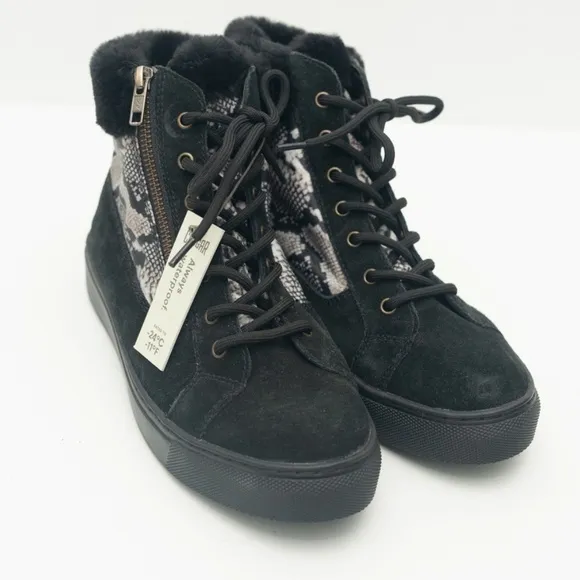 Cougar. Dublin Snake Faux Fur Winter Boots.