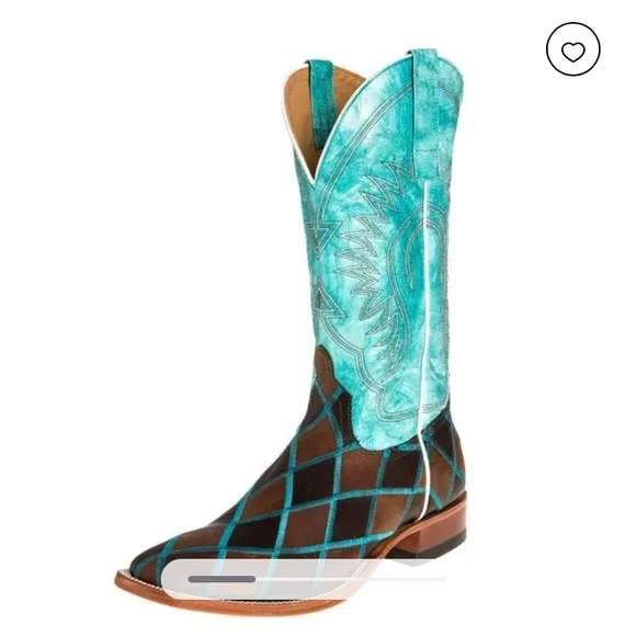 Cowboy Boots 10 D(M) US Brown size 10.5 plus free bag if