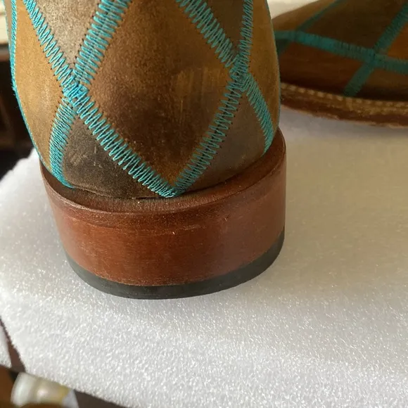 Cowboy Boots 10 D(M) US Brown size 10.5 plus free bag if