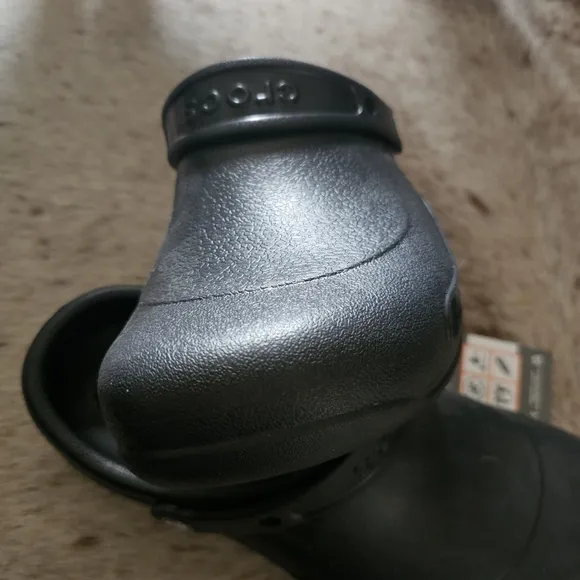 CROCS Bistro UNISEX Clogs Work Shoes In Black Women's Size 10 (Men 8) NEW