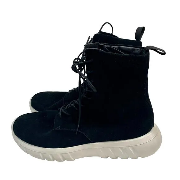 CU4TRO Black Suede NINJA Boots Sneakers | 42 Men 9 Women 10.5 | EUC