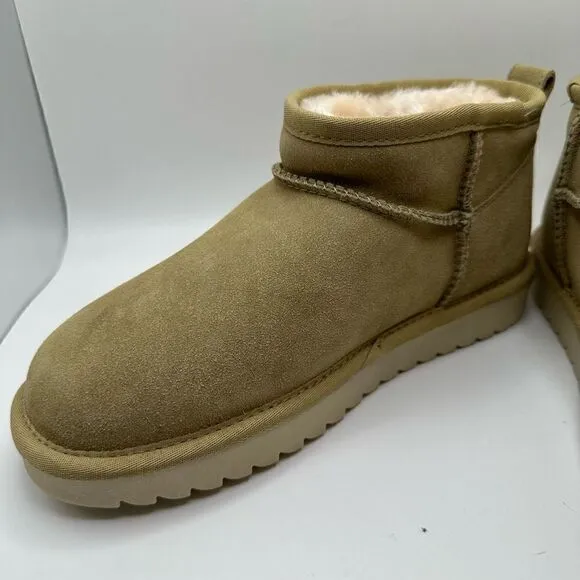 CUSHIONAIRE Women's pull on boot 6 SAND