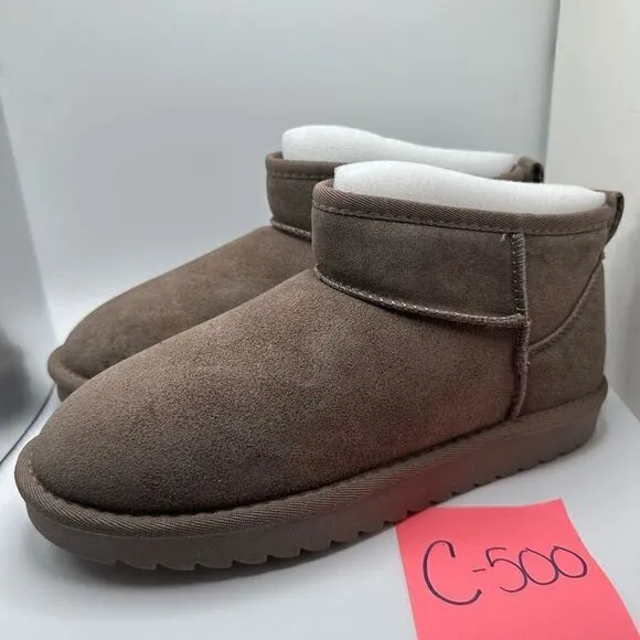 CUSHIONAIRE Women's pull on boot 10 TAUPE