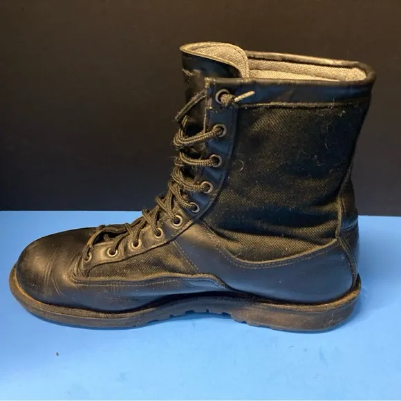 Danner Acadia 8” Black Leather 21210 Vibram Combat Gore-Tex Boots USA Men 13 D