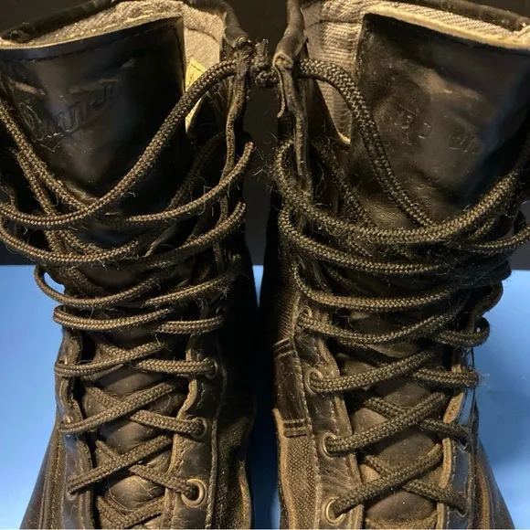 Danner Acadia 8” Black Leather 21210 Vibram Combat Gore-Tex Boots USA Men 13 D
