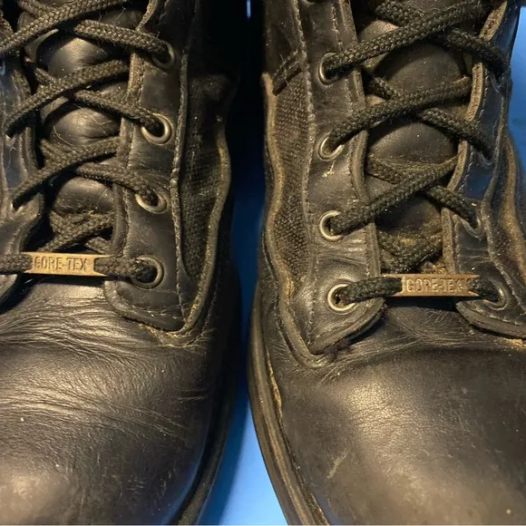 Danner Acadia 8” Black Leather 21210 Vibram Combat Gore-Tex Boots USA Men 13 D
