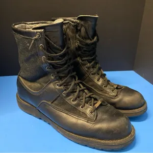 Danner Acadia 8” Black Leather 21210 Vibram Combat Gore-Tex Boots USA Men 13 D