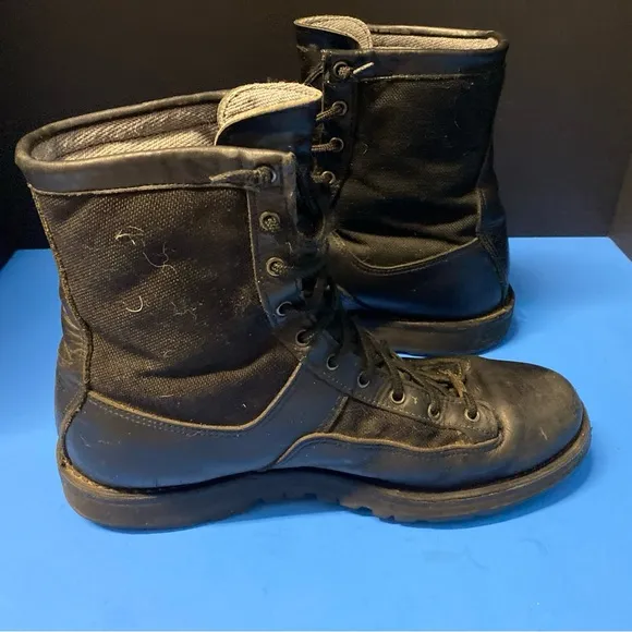 Danner Acadia 8” Black Leather 21210 Vibram Combat Gore-Tex Boots USA Men 13 D