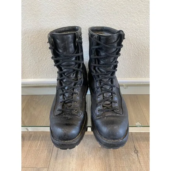 Danner ACADIA 8&quot; Black Combat Gore-Tex Boots Mens Size 9.5 D Made In USA 21210