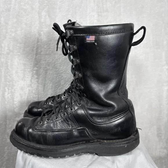 Danner Fort Lewis 29110 10&quot; Gore-Tex Leather Tactical Boots Men 9 D No Insoles
