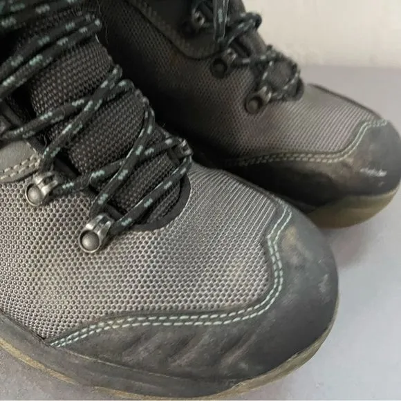 Danner Hiking outdoor boots Size 8 Grey Turquoise