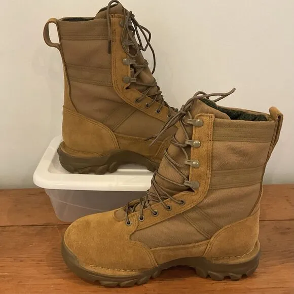 Danner Rivot TFX 8&quot; 1200G Tactical Boots Coyote Brown Insulated 51519 Size 8 R