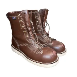 DANNER USA Power Foreman Brown Boots GORE-TEX 15210 Steel Toe Men’s Size 9.5 D