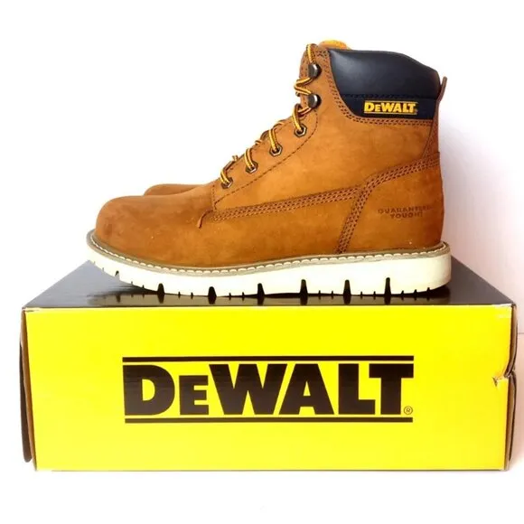 DEWALT Men's Flex Steel Toe Work Boots - Size 9.5W