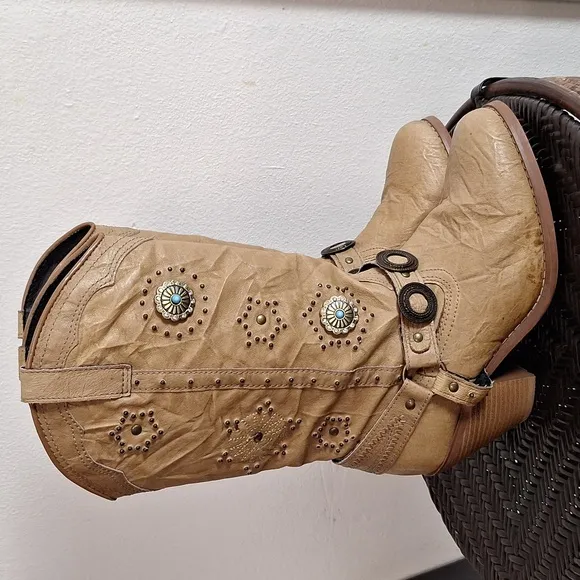 Dingo Addie Western Boots Women Size 7.5 M