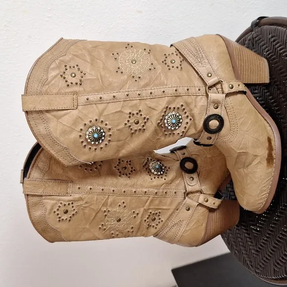 Dingo Addie Western Boots Women Size 7.5 M