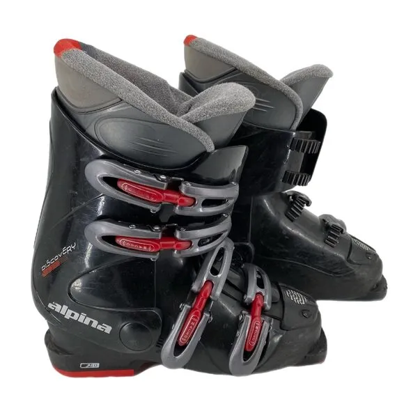 Discovery Black Snap Athletic Shoes | Boys Size 4.5