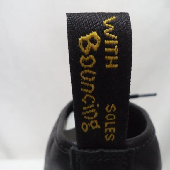 Doc Dr. Marten Air Wair Leather lace up boots black ankle combat Men Size Sz 12