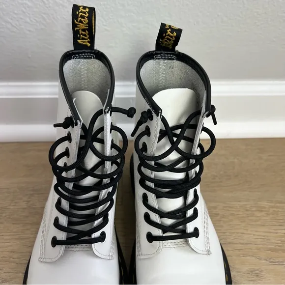 Doc Martens 1460 Combat Lace Up Mid Calf Boots