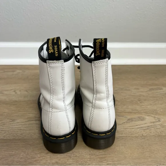 Doc Martens 1460 Combat Lace Up Mid Calf Boots
